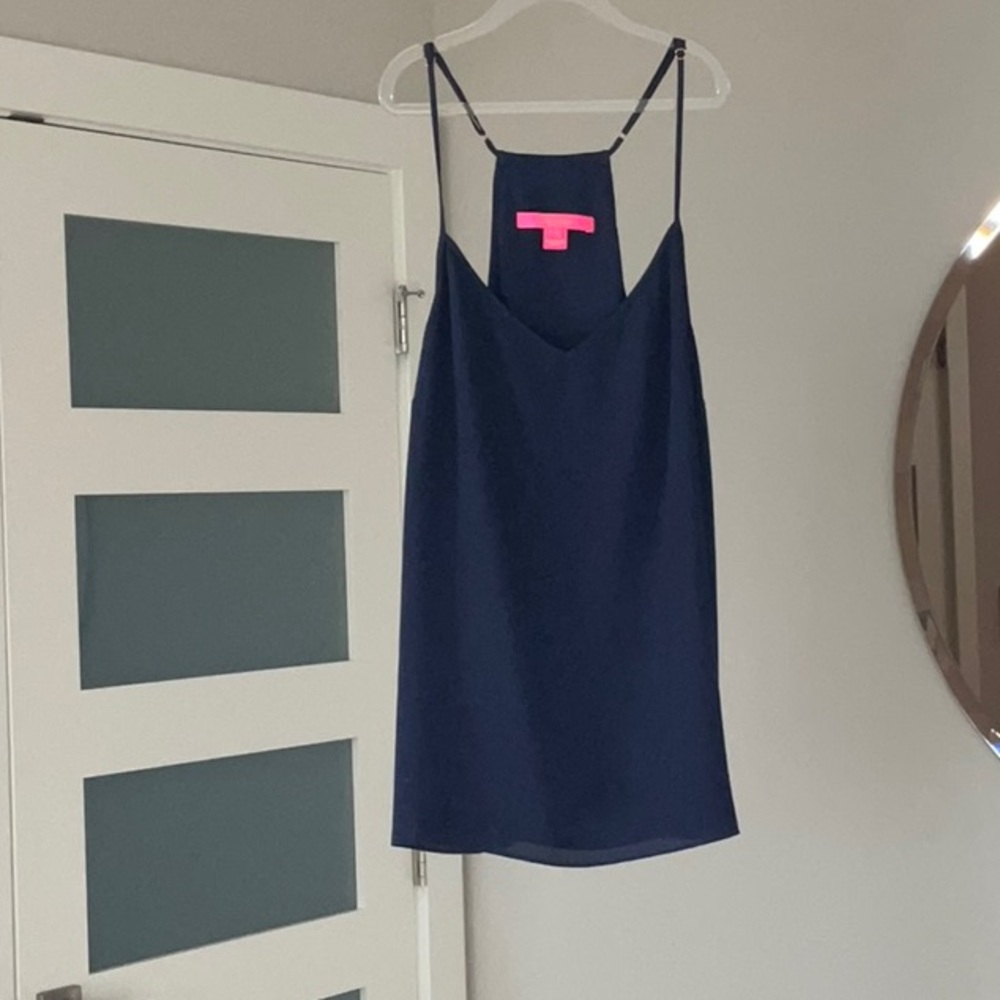 Lily Pulitzer Navy Blue Women's Top